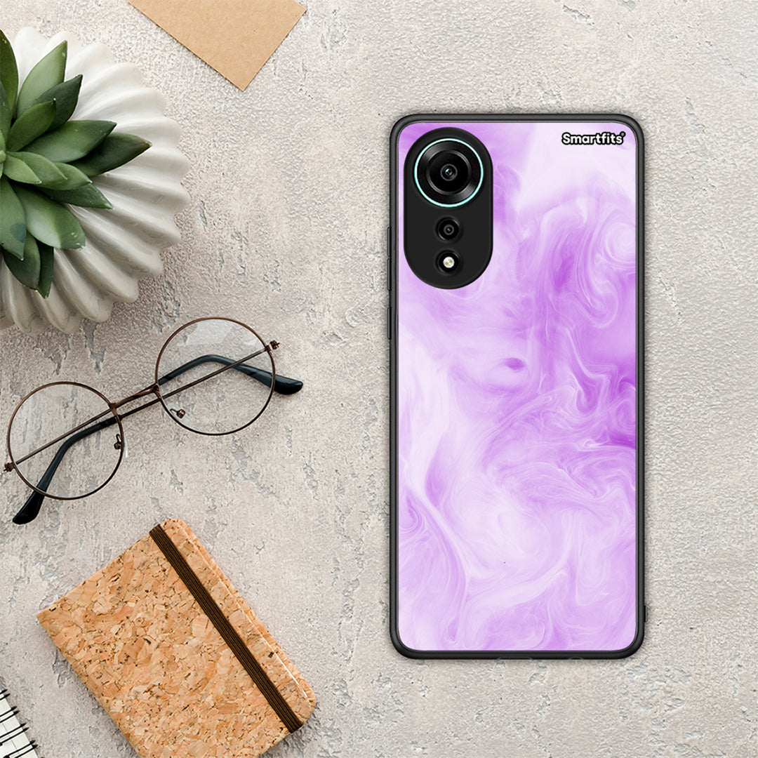 Watercolor Lavender - Oppo A78 4G θήκη