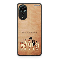 Thumbnail for Oppo A78 4G You Go Girl θήκη από τη Smartfits με σχέδιο στο πίσω μέρος και μαύρο περίβλημα | Smartphone case with colorful back and black bezels by Smartfits