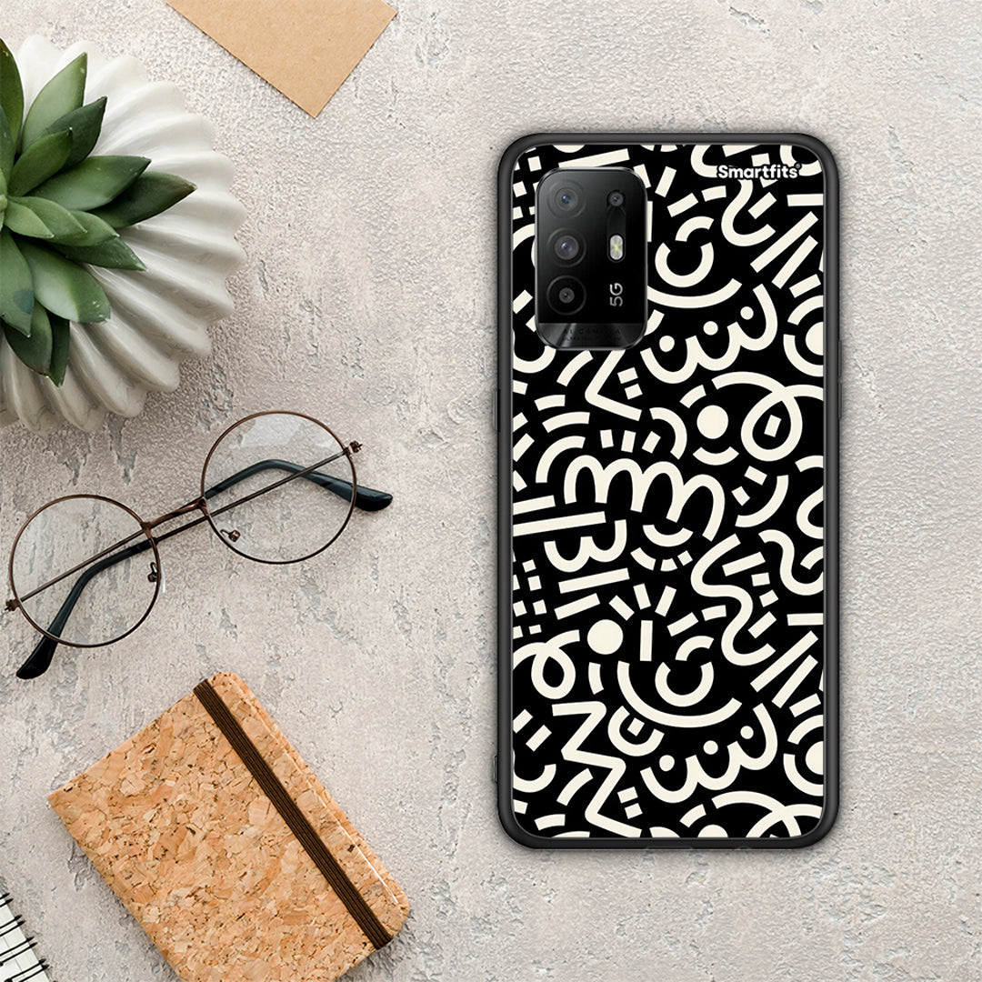 Doodle Art - Oppo A94 5G / F19 Pro / Reno5 Lite θήκη