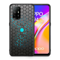 Thumbnail for Θήκη Oppo A94 5G Hexagonal Geometric από τη Smartfits με σχέδιο στο πίσω μέρος και μαύρο περίβλημα | Oppo A94 5G Hexagonal Geometric case with colorful back and black bezels