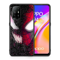 Thumbnail for Θήκη Oppo A94 5G SpiderVenom PopArt από τη Smartfits με σχέδιο στο πίσω μέρος και μαύρο περίβλημα | Oppo A94 5G SpiderVenom PopArt case with colorful back and black bezels