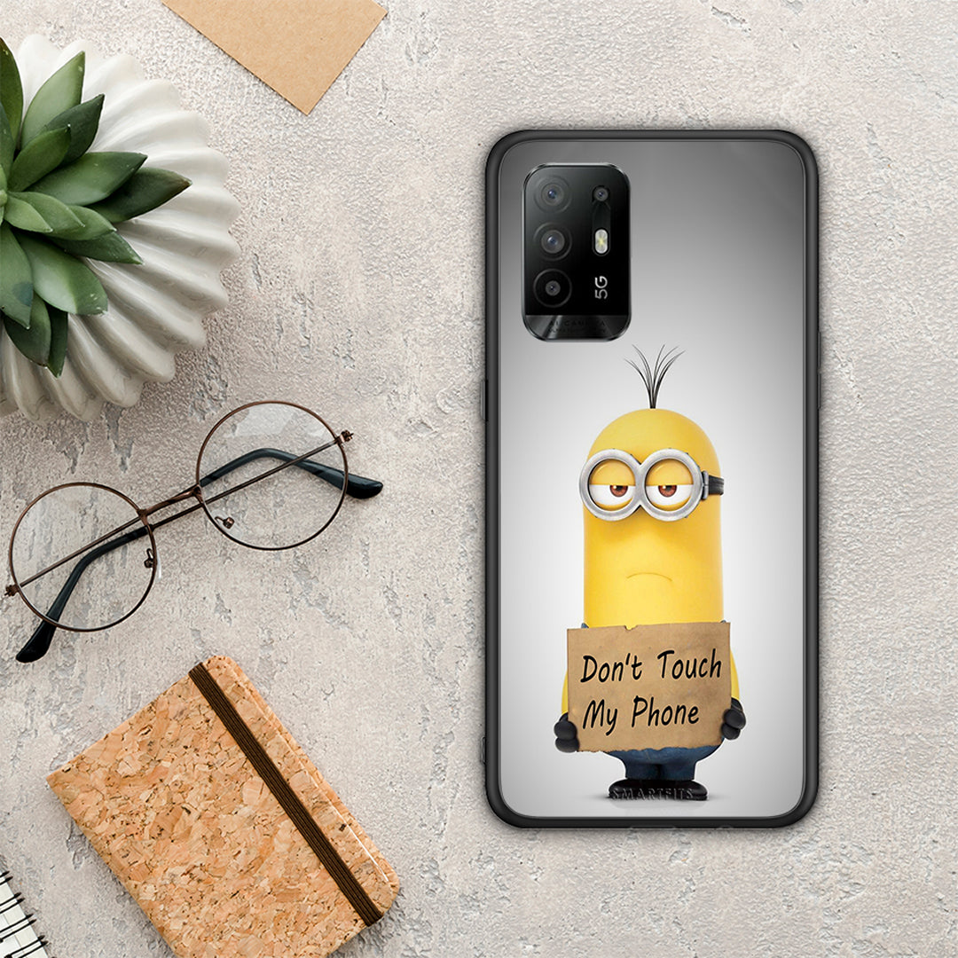 Text Minion - Oppo A94 5G / F19 Pro / Reno5 Lite θήκη