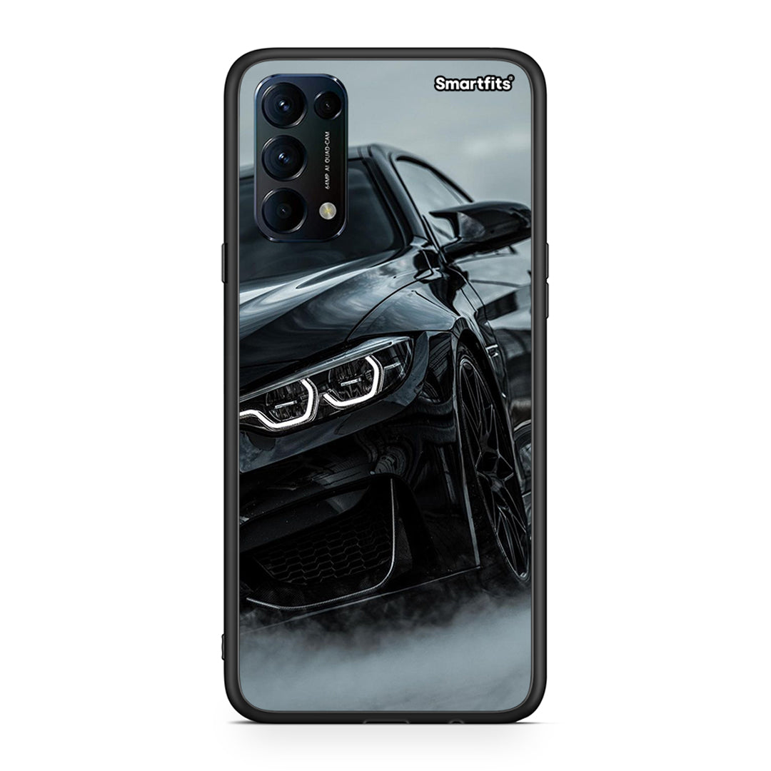 Oppo Find X3 Lite / Reno 5 5G / Reno 5 4G Black BMW θήκη από τη Smartfits με σχέδιο στο πίσω μέρος και μαύρο περίβλημα | Smartphone case with colorful back and black bezels by Smartfits