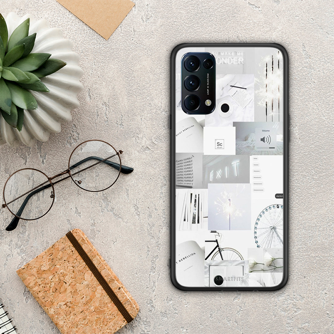 Collage Make Me Wonder - Oppo Find X3 Lite / Reno 5 5G / Reno 5 4G θήκη