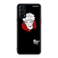 Thumbnail for Oppo Find X3 Lite / Reno 5 5G / Reno 5 4G Itadori Anime θήκη από τη Smartfits με σχέδιο στο πίσω μέρος και μαύρο περίβλημα | Smartphone case with colorful back and black bezels by Smartfits