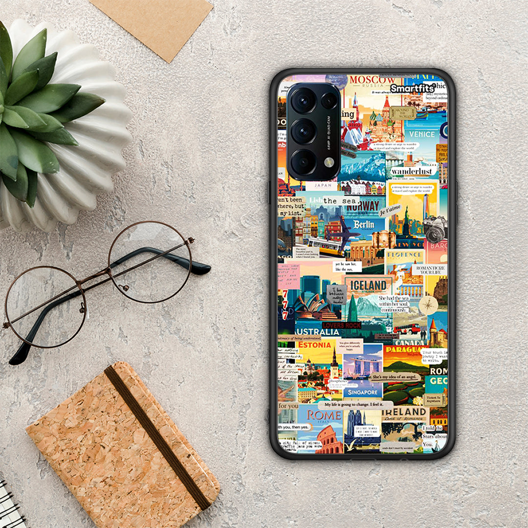 Live To Travel - Oppo Find X3 Lite / Reno 5 5G / Reno 5 4G θήκη