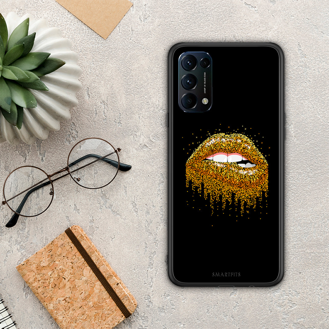 Valentine Golden - Oppo Find X3 Lite / Reno 5 5G / Reno 5 4G θήκη