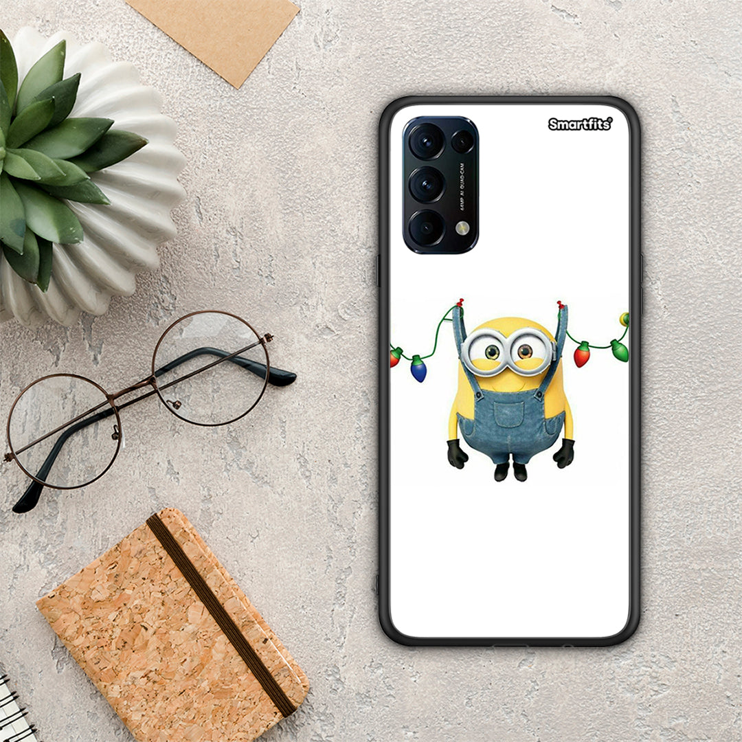 Xmas Minion Lights - Oppo Find X3 Lite / Reno 5 5G / Reno 5 4G θήκη