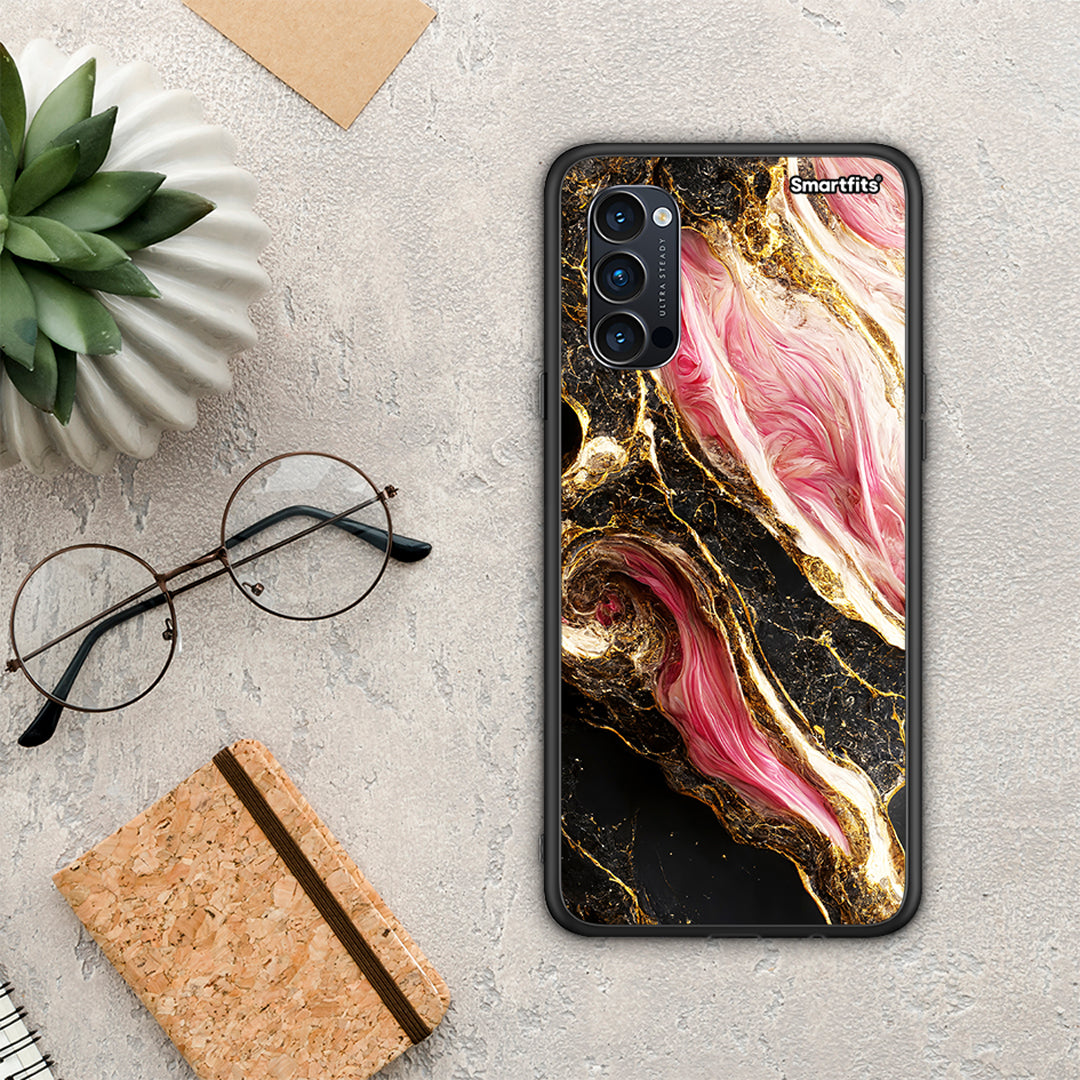 Glamorous Pink Marble - Oppo Reno4 Pro 5G θήκη