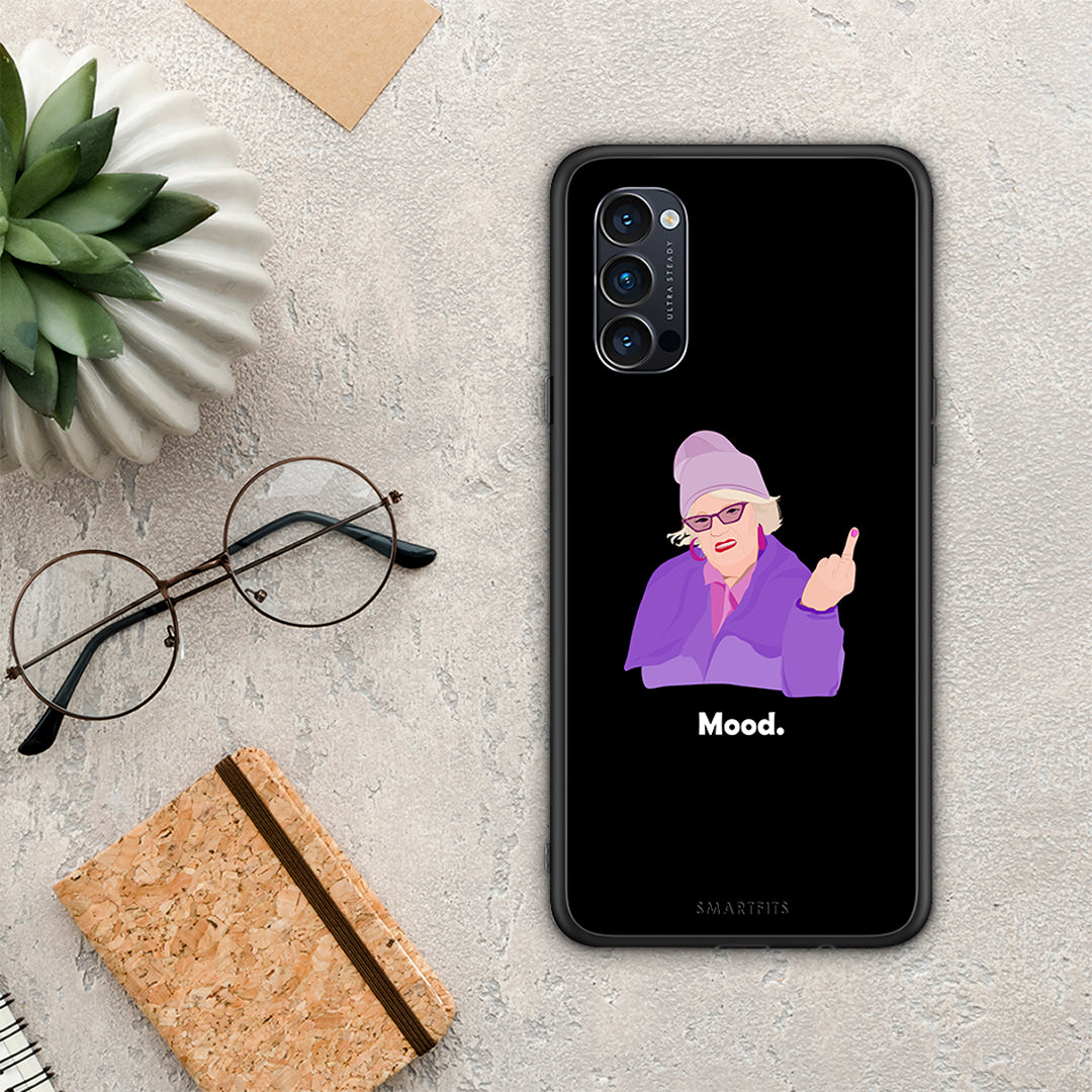 Grandma Mood Black - Oppo Reno4 Pro 5G θήκη