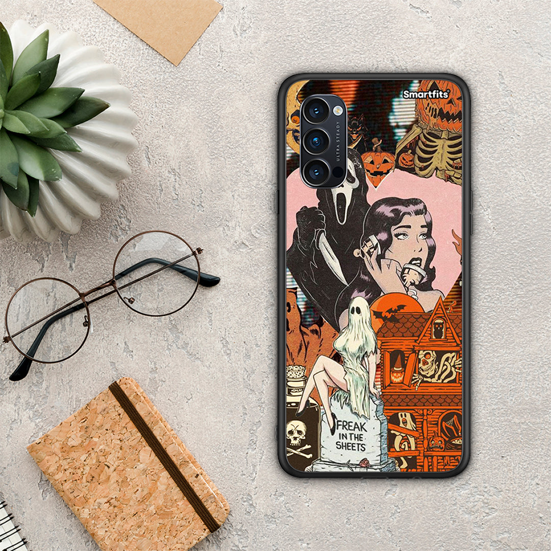 Halloween Collage - Oppo Reno4 Pro 5G θήκη