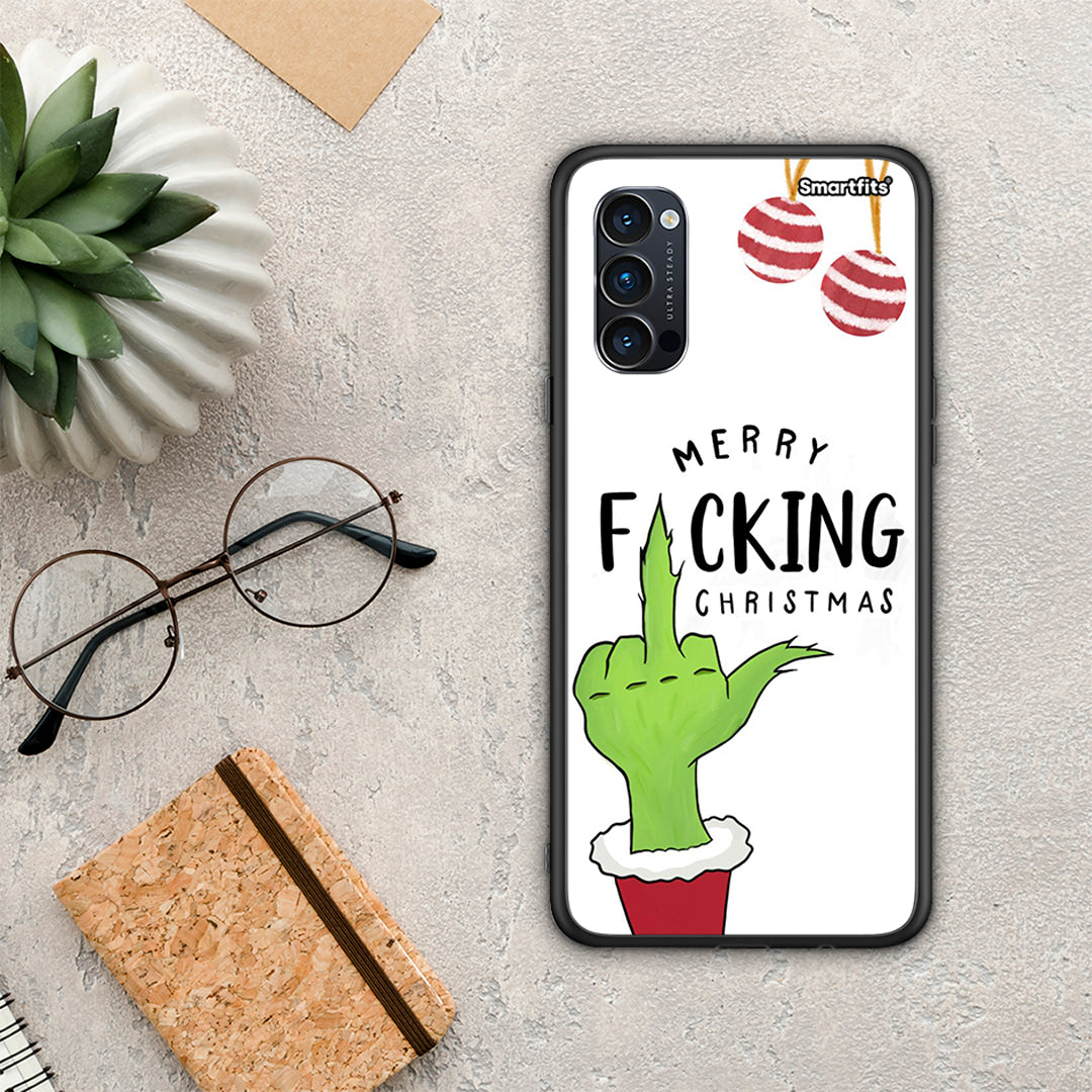 Merry F Xmas - Oppo Reno4 Pro 5G θήκη