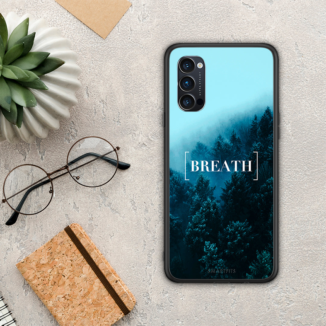 Quote Breath - Oppo Reno4 Pro 5G θήκη