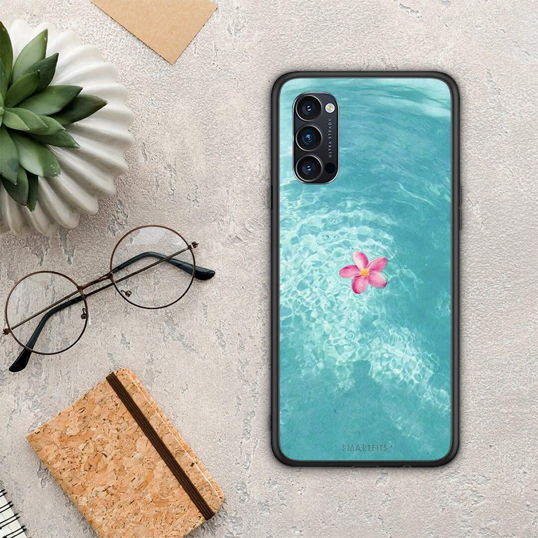 Water Flower - Oppo Reno4 Pro 5G θήκη