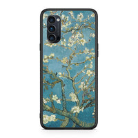 Thumbnail for Oppo Reno4 Pro 5G White Blossoms θήκη από τη Smartfits με σχέδιο στο πίσω μέρος και μαύρο περίβλημα | Smartphone case with colorful back and black bezels by Smartfits