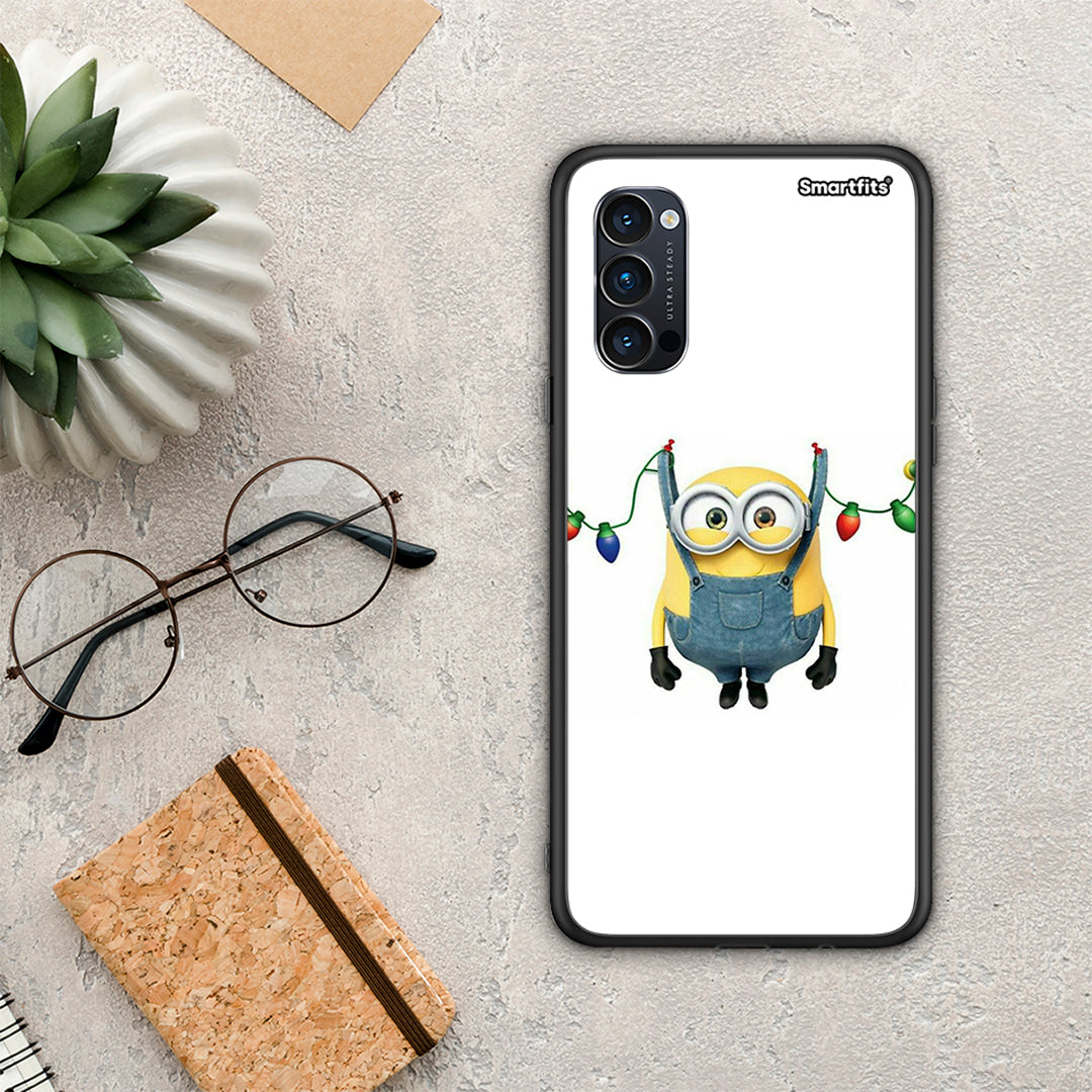 Xmas Minion Lights - Oppo Reno4 Pro 5G θήκη