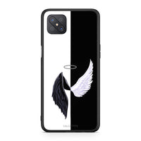 Thumbnail for Oppo Reno4 Z 5G Angels Demons θήκη από τη Smartfits με σχέδιο στο πίσω μέρος και μαύρο περίβλημα | Smartphone case with colorful back and black bezels by Smartfits