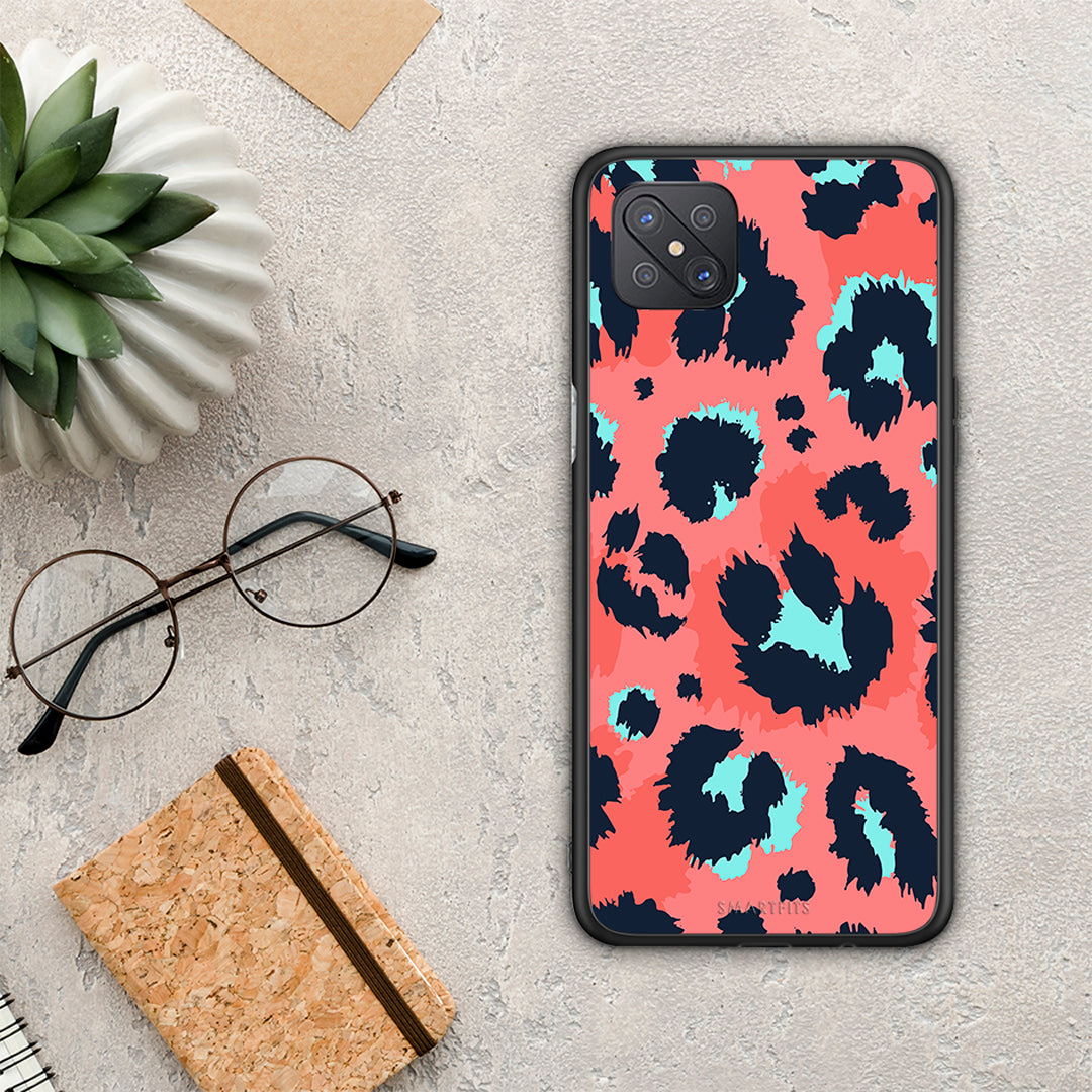 Animal Pink Leopard - Oppo Reno4 Z 5G / A92s θήκη