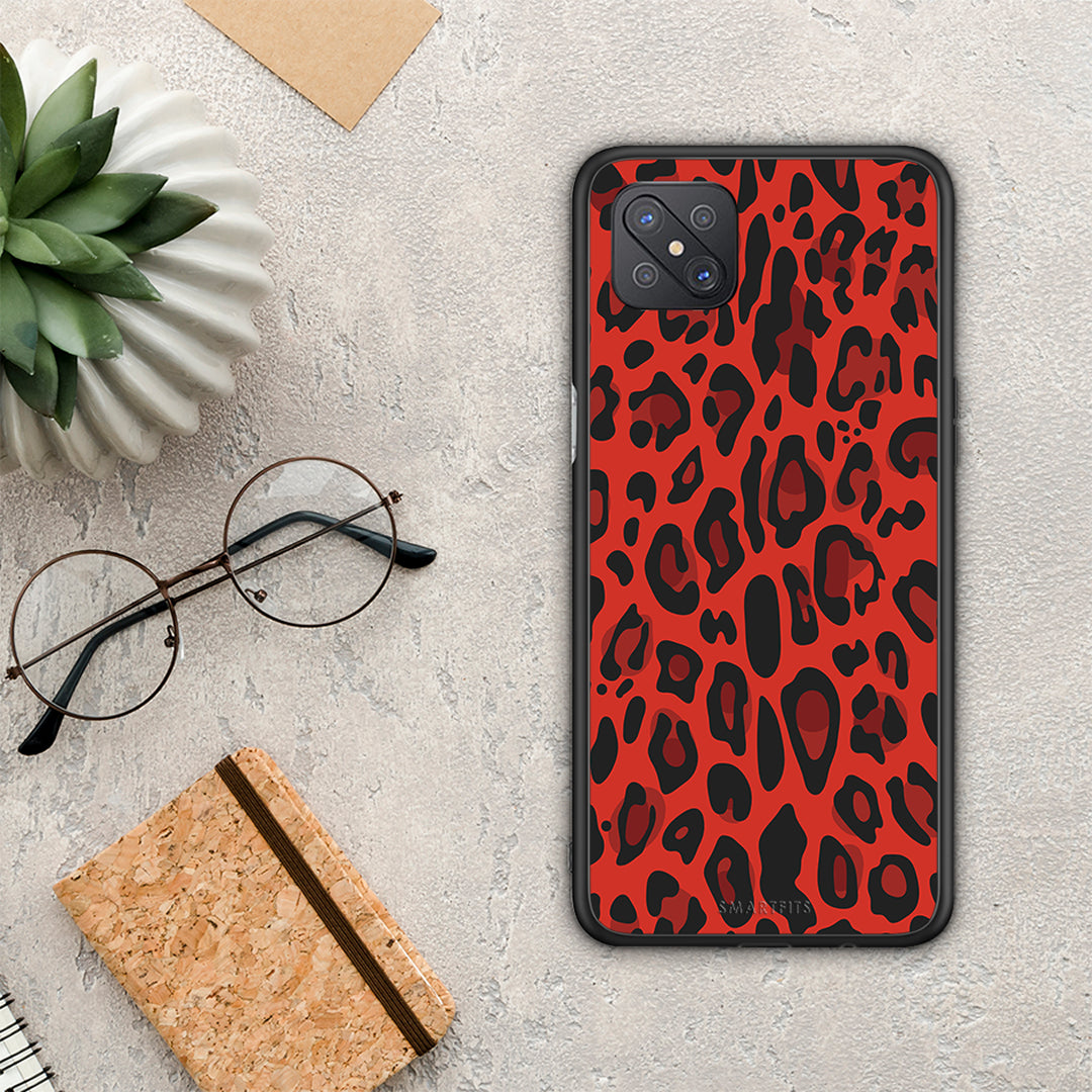 Animal Red Leopard - Oppo Reno4 Z 5G / A92s θήκη