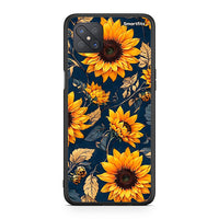 Thumbnail for Oppo Reno4 Z 5G Autumn Sunflowers θήκη από τη Smartfits με σχέδιο στο πίσω μέρος και μαύρο περίβλημα | Smartphone case with colorful back and black bezels by Smartfits