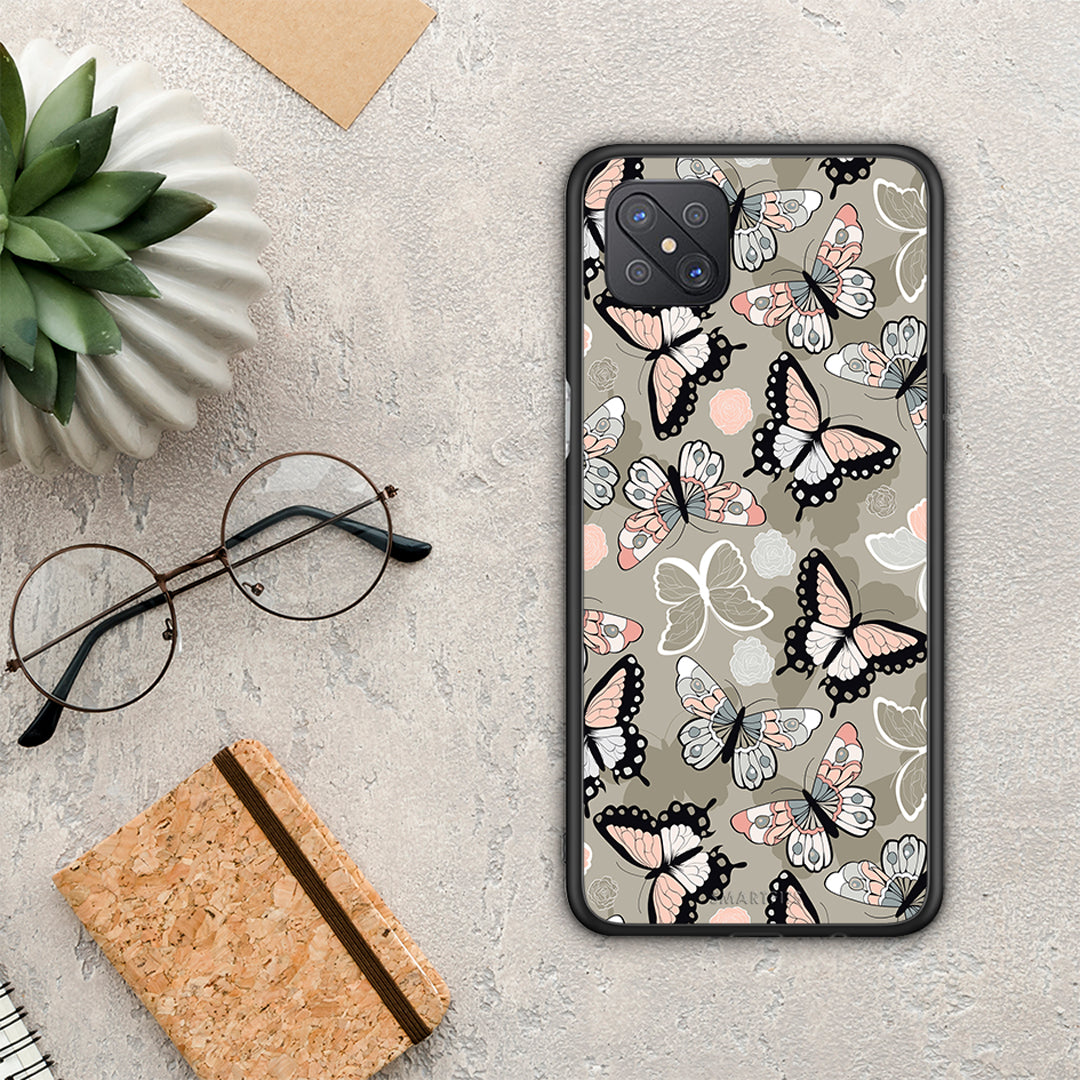 Boho Butterflies - Oppo Reno4 Z 5G / A92s θήκη