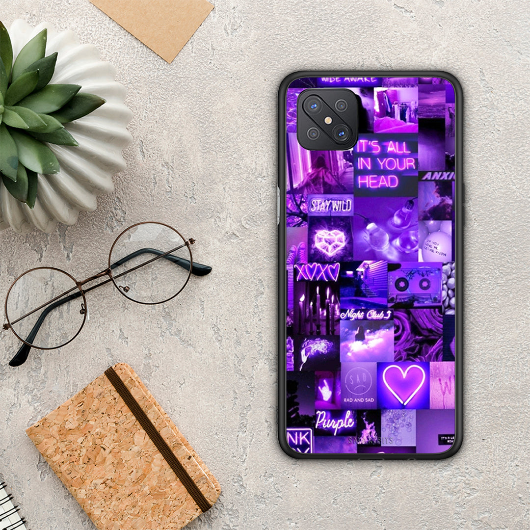 Collage Stay Wild - Oppo Reno4 Z 5G / A92s θήκη