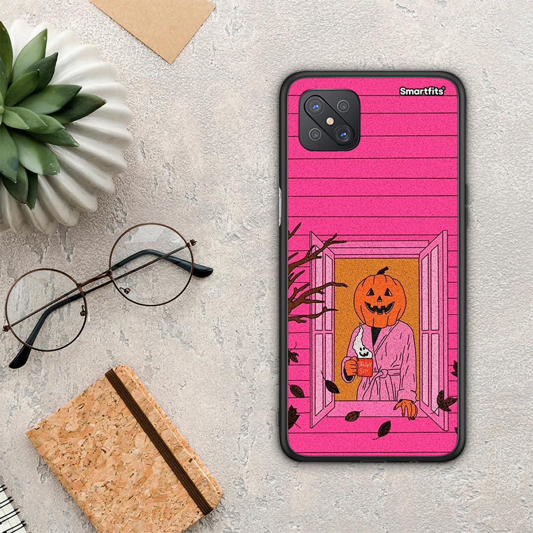 Halloween Pumpkin Lady - Oppo Reno4 Z 5G / A92s θήκη