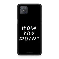Thumbnail for Oppo Reno4 Z 5G How You Doin θήκη από τη Smartfits με σχέδιο στο πίσω μέρος και μαύρο περίβλημα | Smartphone case with colorful back and black bezels by Smartfits