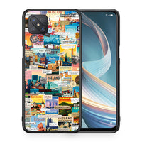 Thumbnail for Θήκη Oppo Reno4 Z 5G Live To Travel από τη Smartfits με σχέδιο στο πίσω μέρος και μαύρο περίβλημα | Oppo Reno4 Z 5G Live To Travel case with colorful back and black bezels