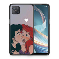 Thumbnail for Θήκη Αγίου Βαλεντίνου Oppo Reno4 Z 5G Mermaid Love από τη Smartfits με σχέδιο στο πίσω μέρος και μαύρο περίβλημα | Oppo Reno4 Z 5G Mermaid Love case with colorful back and black bezels
