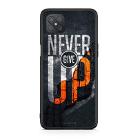 Thumbnail for Oppo Reno4 Z 5G Never Give Up Θήκη Αγίου Βαλεντίνου από τη Smartfits με σχέδιο στο πίσω μέρος και μαύρο περίβλημα | Smartphone case with colorful back and black bezels by Smartfits