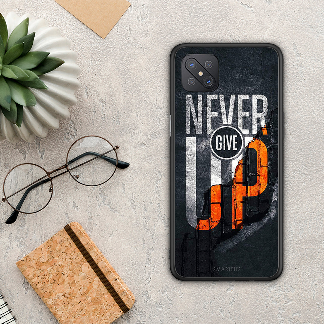 Never Give Up - Oppo Reno4 Z 5G / A92s θήκη