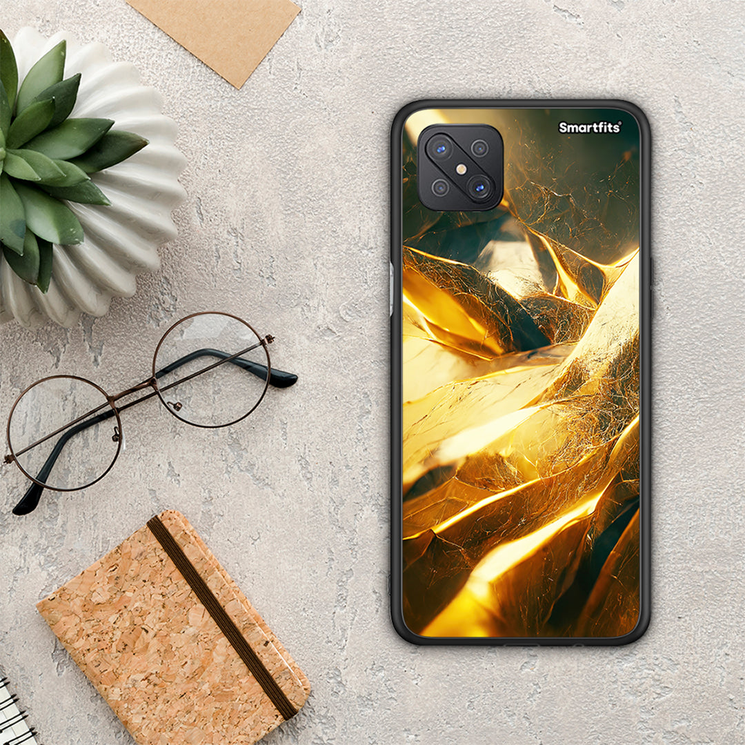 Real Gold - Oppo Reno4 Z 5G / A92s θήκη