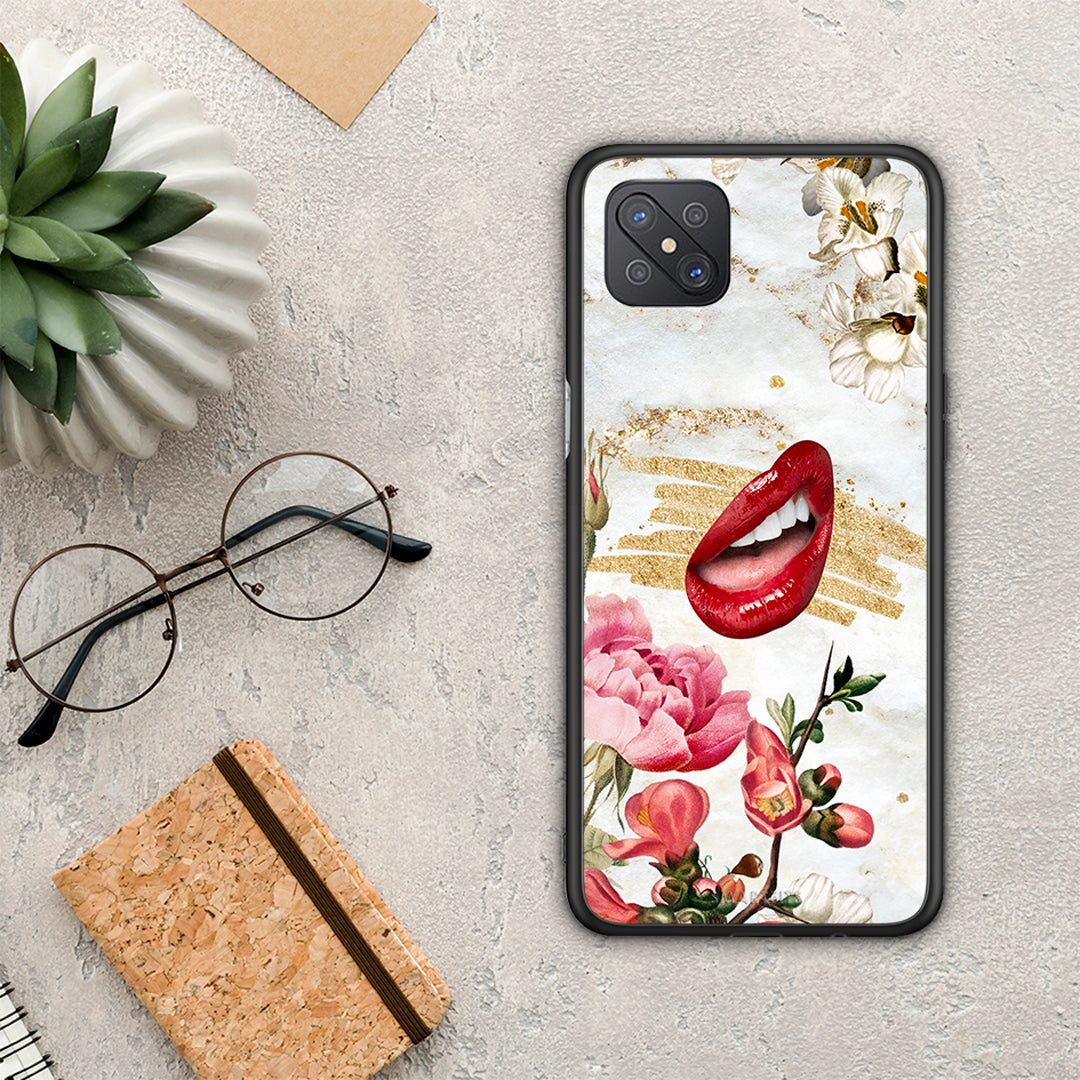 Red Lips - Oppo Reno4 Z 5G / A92s θήκη