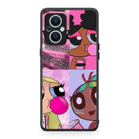 Thumbnail for Θήκη Oppo Reno7 Lite Bubble Girls από τη Smartfits με σχέδιο στο πίσω μέρος και μαύρο περίβλημα | Oppo Reno7 Lite Bubble Girls Case with Colorful Back and Black Bezels