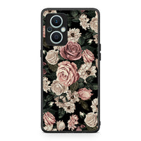 Thumbnail for Θήκη Oppo Reno7 Lite Flower Wild Roses από τη Smartfits με σχέδιο στο πίσω μέρος και μαύρο περίβλημα | Oppo Reno7 Lite Flower Wild Roses Case with Colorful Back and Black Bezels
