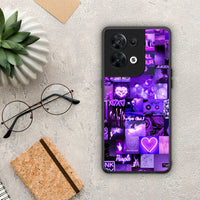 Thumbnail for Θήκη Oppo Reno8 5G Collage Stay Wild από τη Smartfits με σχέδιο στο πίσω μέρος και μαύρο περίβλημα | Oppo Reno8 5G Collage Stay Wild Case with Colorful Back and Black Bezels
