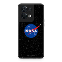 Thumbnail for Θήκη Oppo Reno8 5G PopArt NASA από τη Smartfits με σχέδιο στο πίσω μέρος και μαύρο περίβλημα | Oppo Reno8 5G PopArt NASA Case with Colorful Back and Black Bezels