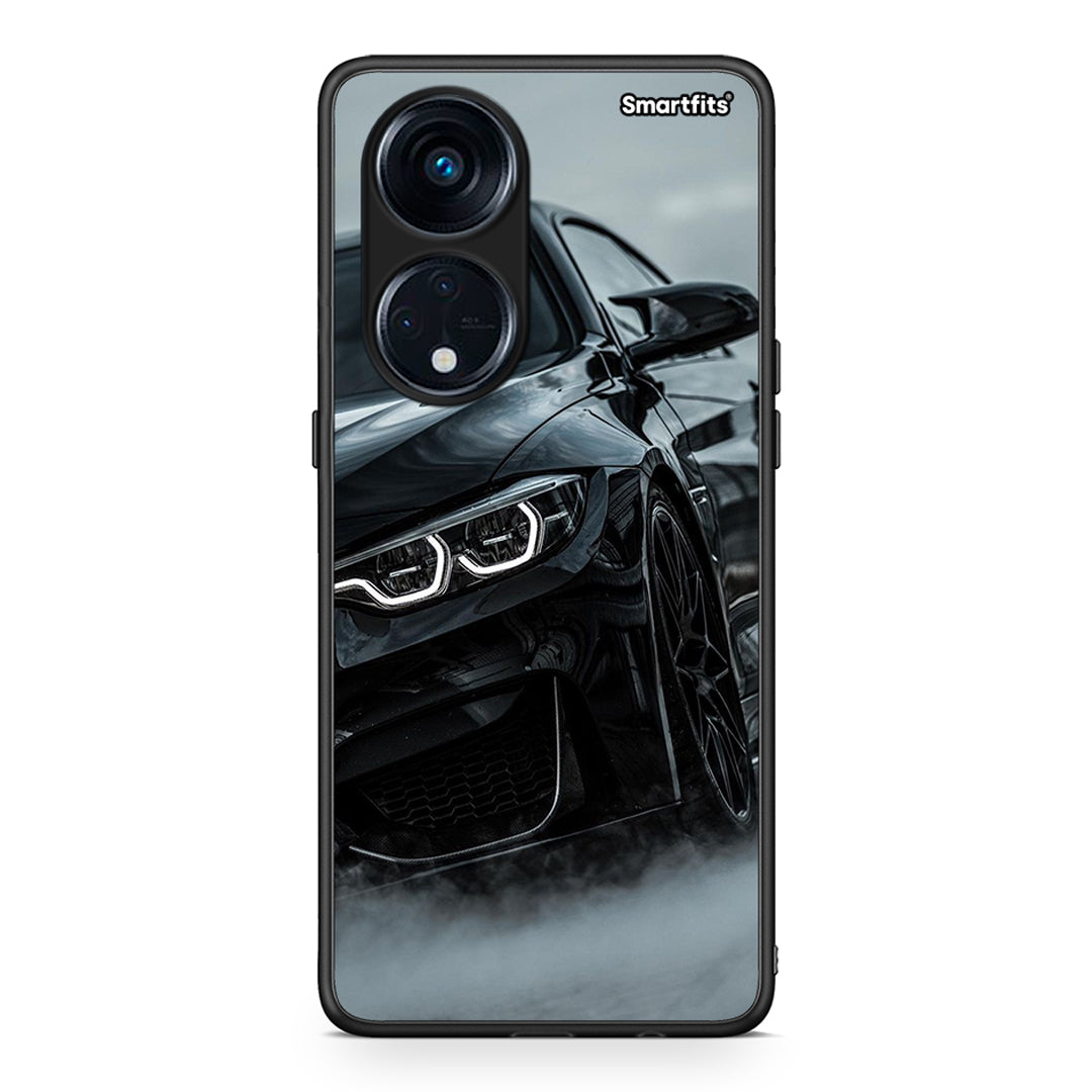 Θήκη Oppo Reno8T 5G / A98 Black BMW από τη Smartfits με σχέδιο στο πίσω μέρος και μαύρο περίβλημα | Oppo Reno8T 5G / A98 Black BMW Case with Colorful Back and Black Bezels