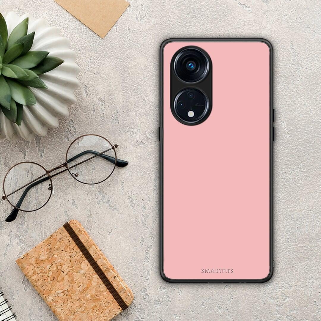 Θήκη Oppo Reno8T 5G / A1 Pro Color Nude από τη Smartfits με σχέδιο στο πίσω μέρος και μαύρο περίβλημα | Oppo Reno8T 5G / A1 Pro Color Nude Case with Colorful Back and Black Bezels