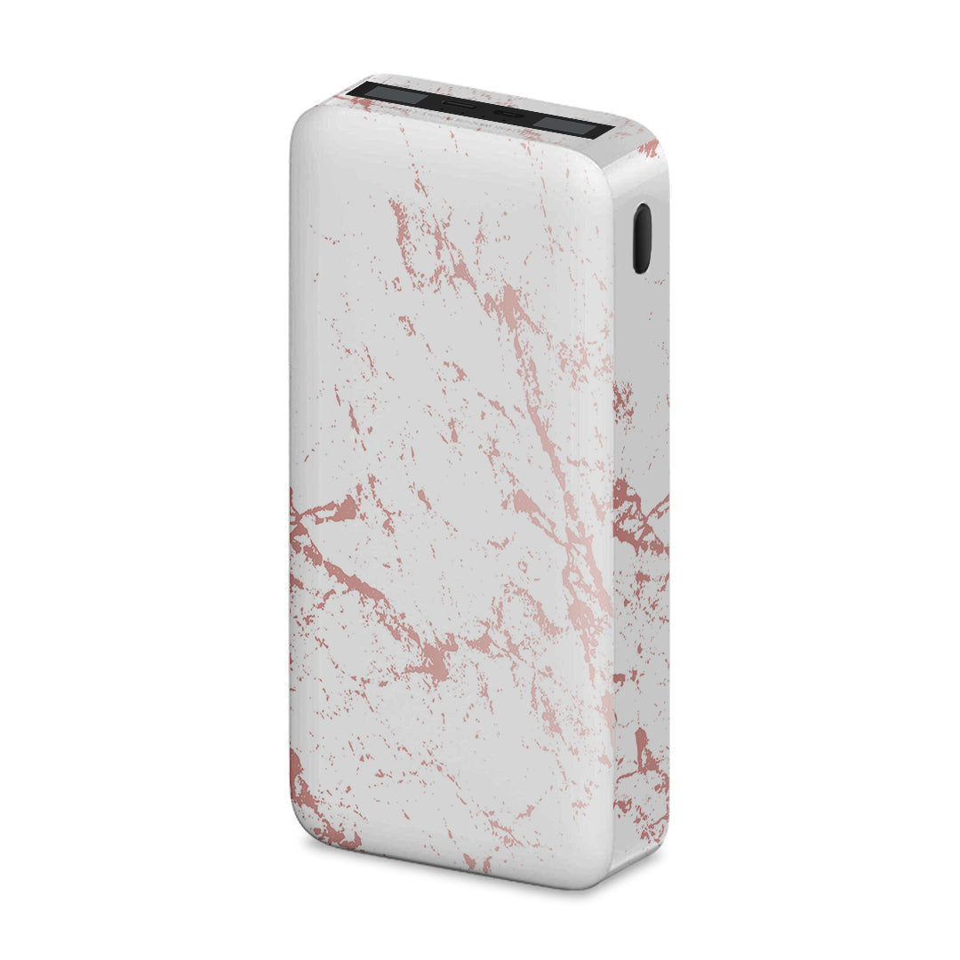 Marble Pink Splash - Xiaomi Power Bank 20000mAh