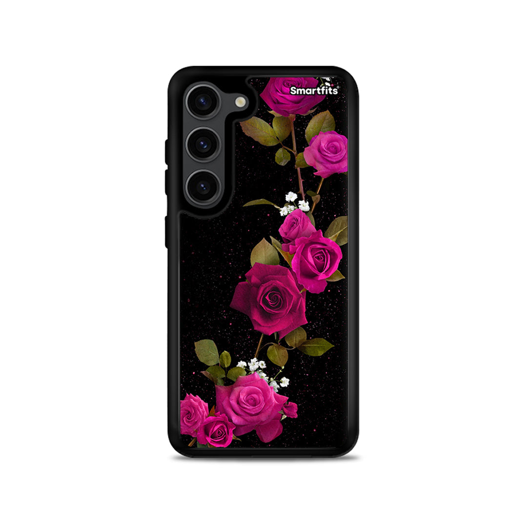 Flower Red Roses - Samsung Galaxy S23 θήκη