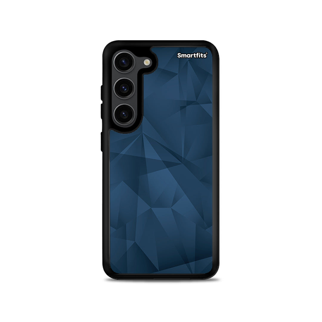 Geometric Blue Abstract - Samsung Galaxy S23 θήκη