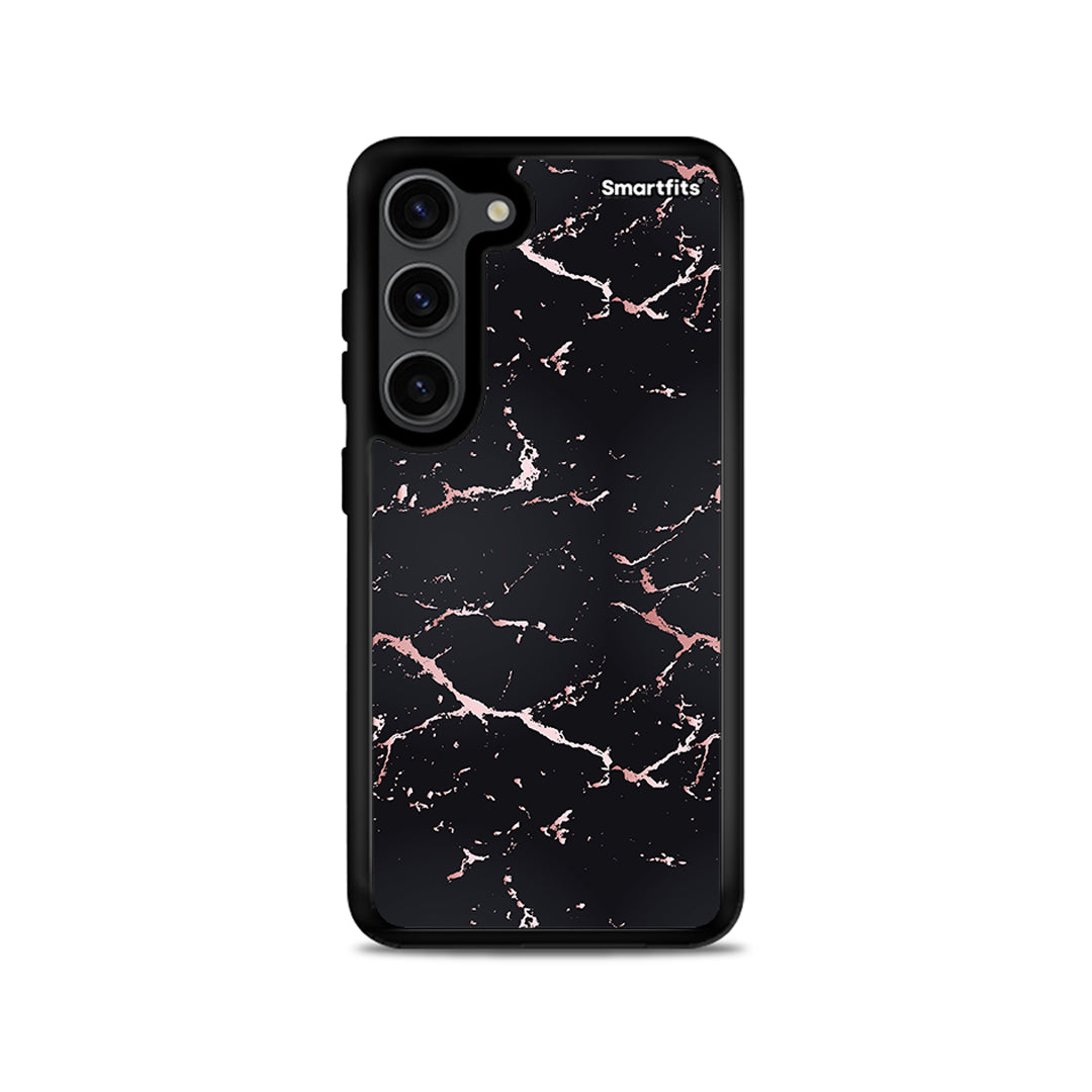 Marble Black Rosegold - Samsung Galaxy S23 θήκη