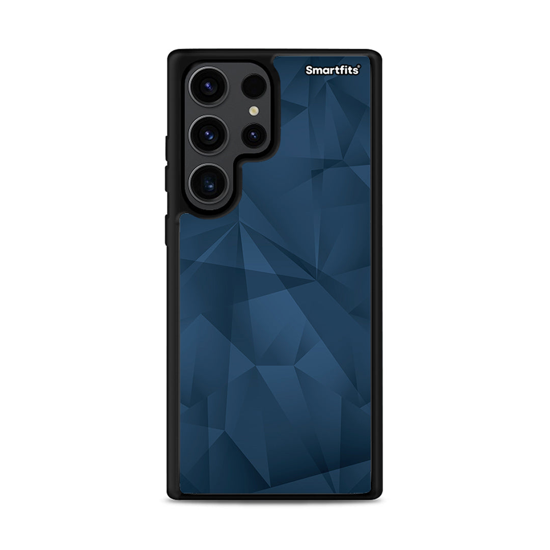 Geometric Blue Abstract - Samsung Galaxy S23 Ultra θήκη