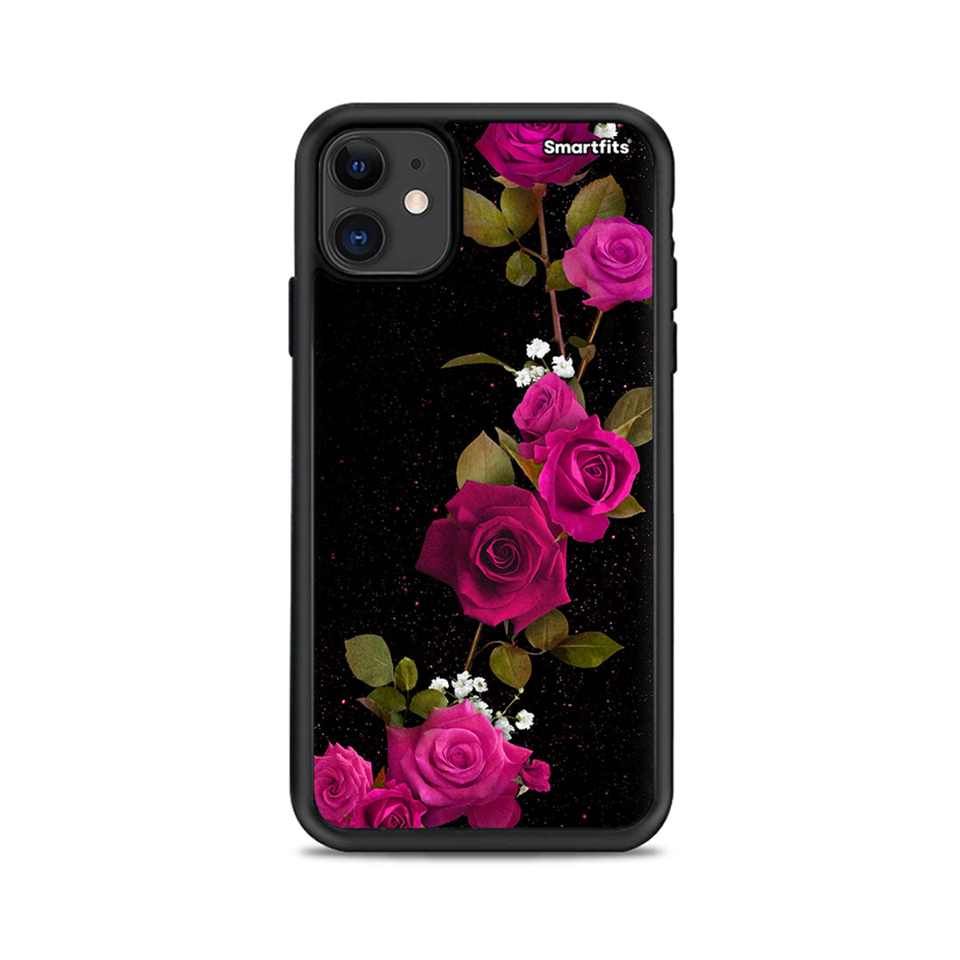 Flower Red Roses - iPhone 11 θήκη