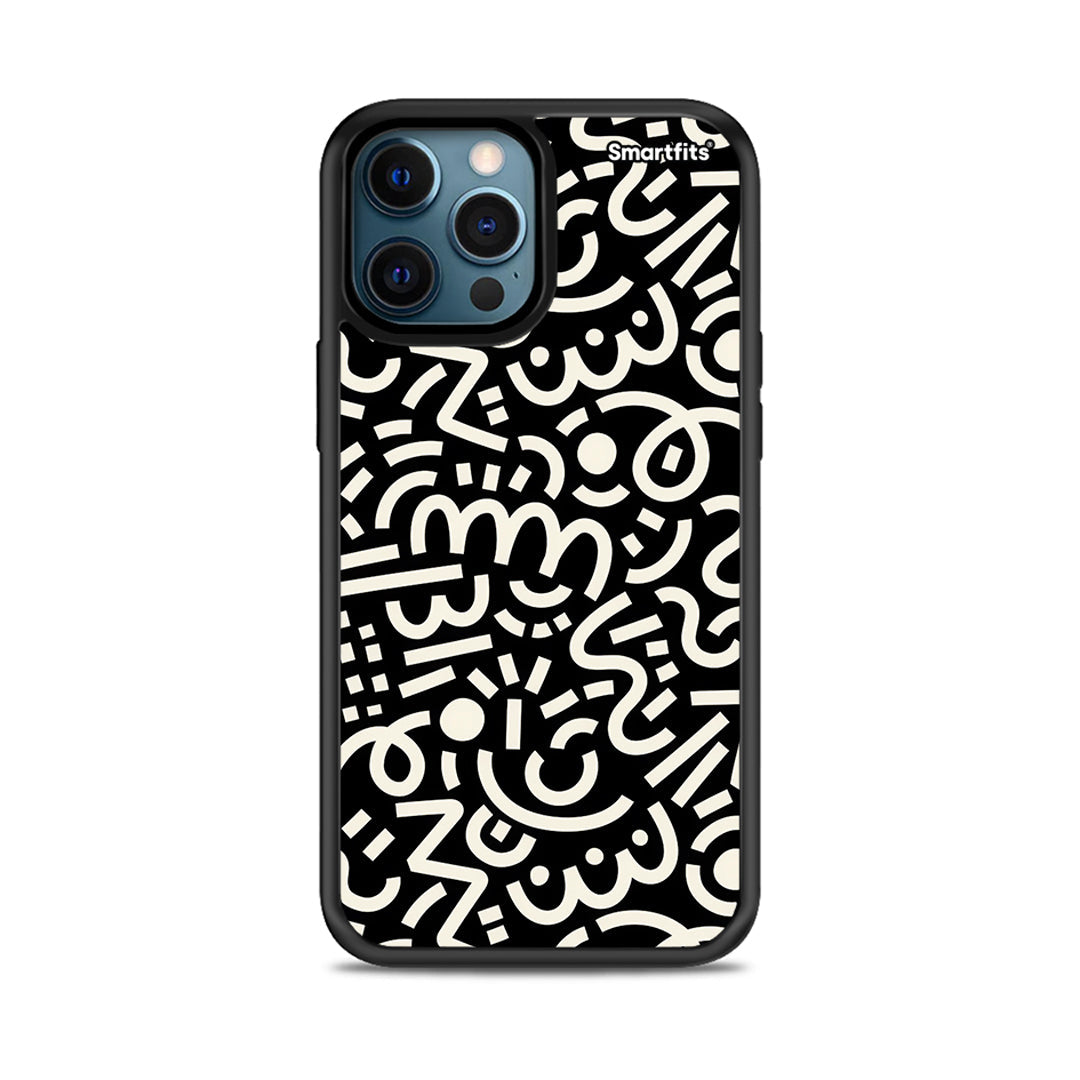 Doodle Art - iPhone 12 Pro θήκη