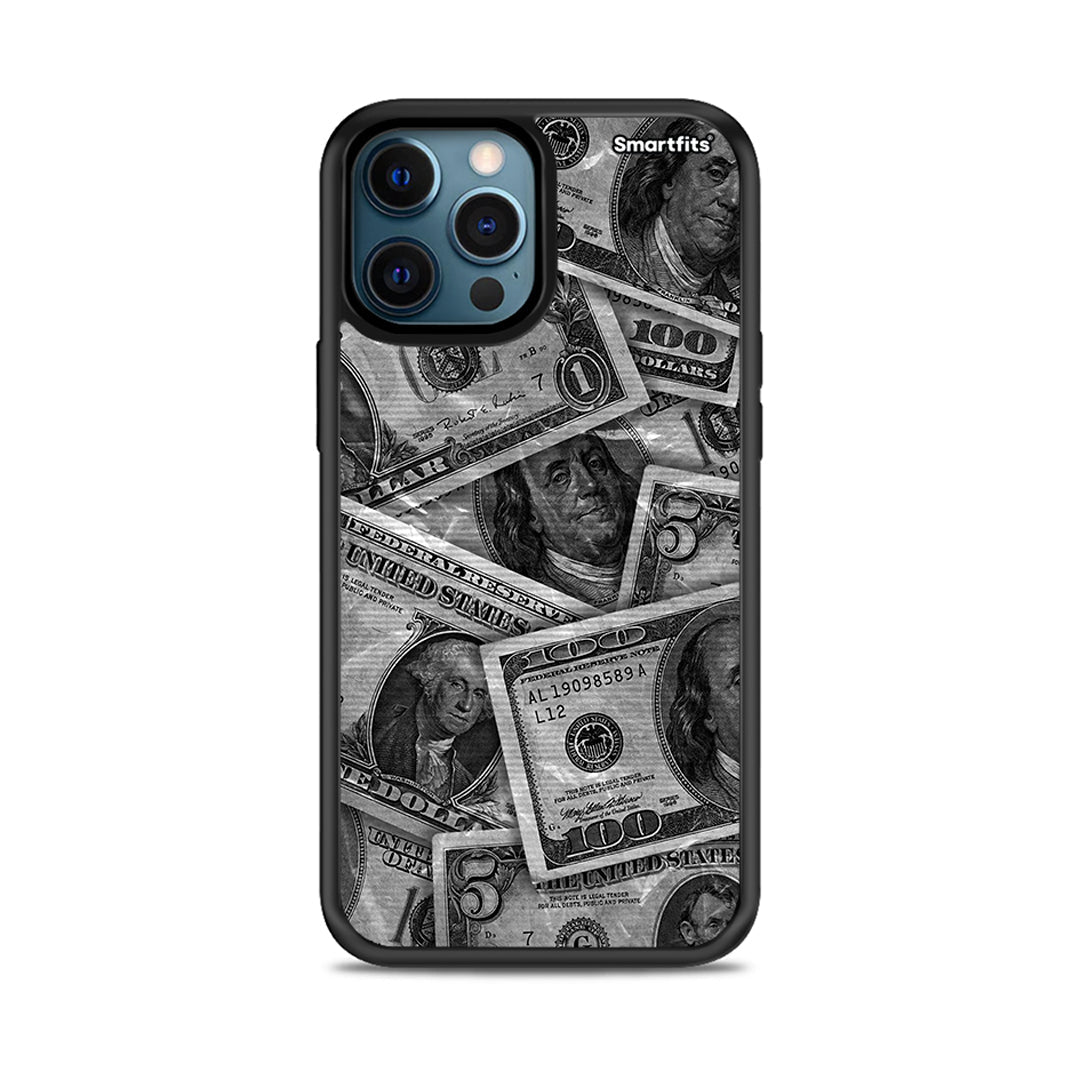 Money Dollars - iPhone 12 θήκη