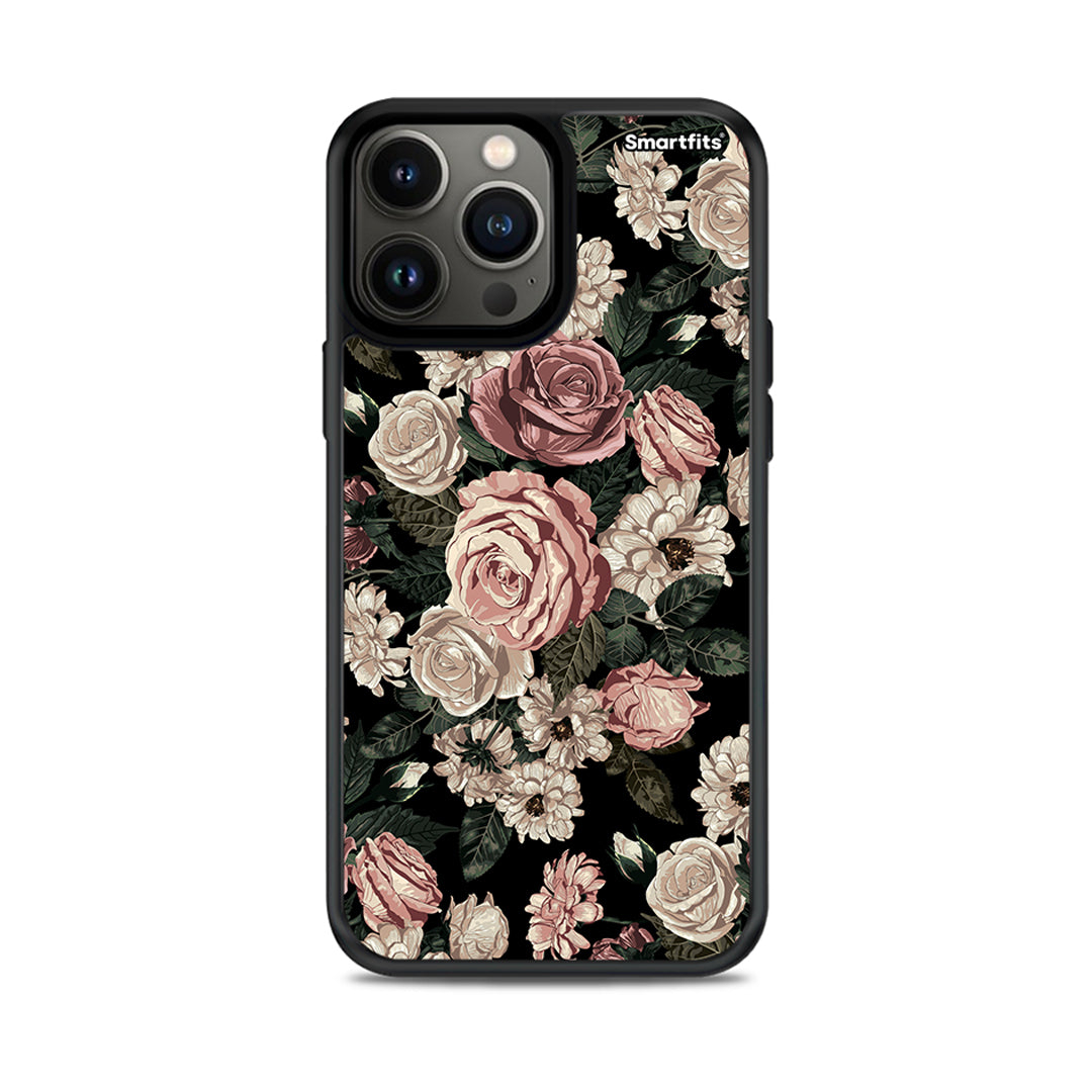 Flower Wild Roses - iPhone 13 Pro Max θήκη