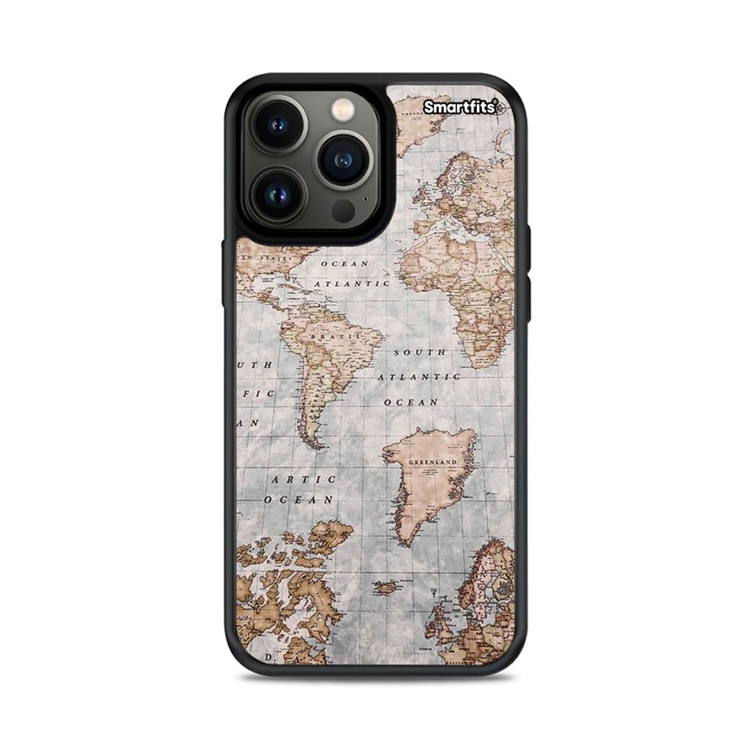 World Map - iPhone 13 Pro Max θήκη